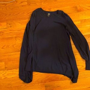 H&M Navy Flowy Sweated!